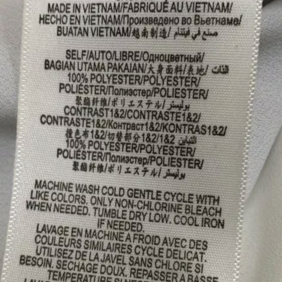 NWT BCB Generation White & Black Blouse Size SM MSRP $78 - Picture 3 of 5